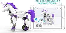 Load image into Gallery viewer, UBTECH Mythical Series: Unicornbot Kit-App-Enabled Building &amp; Coding Stem Learning Kit