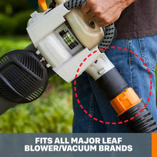 Load image into Gallery viewer, WORX LeafPro Universal Leaf Collection System for All Major Blower/Vac Brands