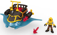 Load image into Gallery viewer, Fisher-Price Imaginext Captain Nemo &amp; Stingray
