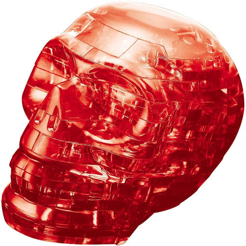 Bepuzzled University Games 3-D Crystal Puzzle -Skull (Red)