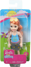 Load image into Gallery viewer, Barbie Club Chelsea Doll, 6-inch Redhead with Flower-Shaped Sunglasses, Multi