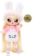 Load image into Gallery viewer, Na Na Na Surprise 3-in-1 Backpack Bedroom Playset With Limited Edition Aubrey Heart Doll In Exclusive Outfit | Pink Fuzzy Bunny Bag, Real Mirror, Closet with Drawer, Pillows, Blanket | Kids Ages 5+