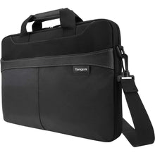 Load image into Gallery viewer, Targus Business Casual Slipcase with Shoulder Strap for 15.6-Inch Laptops, Black (TSS898)