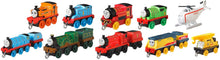 Load image into Gallery viewer, Thomas &amp; Friends TrackMaster Push Along Metal Sodor Steamies 10 Pack Train Engines