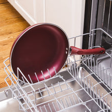 Load image into Gallery viewer, Ecolution Evolve Heavy-Gauge Aluminum with a Soft Silicone Handle  Dishwasher Safe Non-Stick Fry Pan, Crimson Red – 11” Diameter