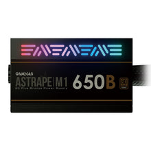 Load image into Gallery viewer, GAMDIAS ASTRAPE M1-550W RGB Power Supply 120mm