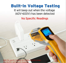 Load image into Gallery viewer, Etekcity Infrared Thermometer 1025D (Not for Human) Dual Laser Temperature Gun-58℉~1022℉ (-50℃~550℃) with Adjustable Emissivity, Non-Contact Voltage Tester (NCV), Standard Size, Yellow &amp; Gray