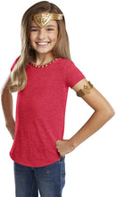 Load image into Gallery viewer, Mattel DC Wonder Woman Headpiece and Armband Dress Up Pieces Playset