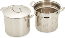 Load image into Gallery viewer, Cuisinart 77-412 Chef&#39;s Classic Stainless 4-Piece 12-Quart Pasta/Steamer Set,Stainless Steel