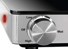 Load image into Gallery viewer, Chefman Compact Glasstop Warming Tray with Adjustable Temperature Control Perfect for Buffets, Restaurants, Parties, Events, Home Dinners and Travel, Mini 15x12 Inch Surface, Keeps Food Hot, Black