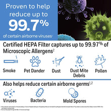 Load image into Gallery viewer, Honeywell HPA160 Tower Air Purifier HEPA Allergen Remover, Medium-Large Room,Black