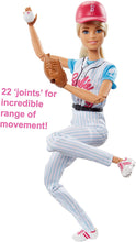 Load image into Gallery viewer, Barbie️ Baseball Player Doll
