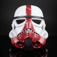 Load image into Gallery viewer, SW Star Wars Black INCINERATOR Trooper Electronic Helmet