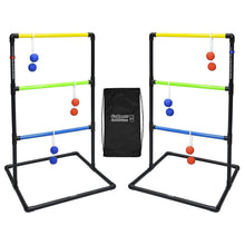 Load image into Gallery viewer, GoSports Indoor / Outdoor Ladder Toss Game Set with 6 Rubber Bolos, Carrying Case and Score Trackers