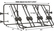 Load image into Gallery viewer, Heininger Advantage Strap in 4 Bike Truck Bed Rack Adjustable Width for Various Sizes Cycling Car Transporter