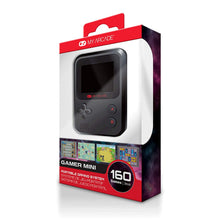 Load image into Gallery viewer, My Arcade Gamer Mini - Portable Gaming System - 160 Retro Style Games - Small Compact Size - Wrist Strap Included - Battery Powered - Full Color Display - Volume Button