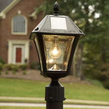 Load image into Gallery viewer, Gama Sonic Baytown II Bulb Solar Light with GS Light Bulb- Wall/Pier/3&quot; Fitter Mounts