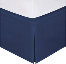 Load image into Gallery viewer, Levinsohn Tailored Wraparound Bedskirt Never Lift Your Mattress Classic 14” Drop Length Pleated Styling