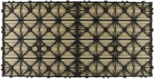Load image into Gallery viewer, NewTechWood US-QD-ZX-24-AT Ultra Shield Natural 2 x 1 Quick Outdoor Composite Deck Tiles in Roman Antique (20 sq. ft. per Box)