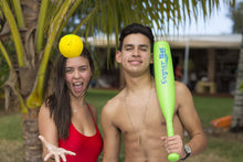 Load image into Gallery viewer, Geyser Guys Water Baseball &amp; Bat Pool Set | 3 Bats and 3 Water Baseballs