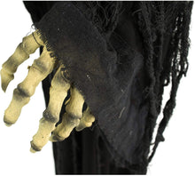 Load image into Gallery viewer, Haunted Hill Farm HHRPR-6FLSA Life-Size Animatronic Reaper, Indoor/Outdoor Halloween Decoration, Multi