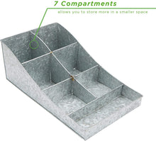 Load image into Gallery viewer, Mind Reader COMP7MESH-BLK Condiment Organizer Storage