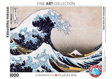 Load image into Gallery viewer, EuroGraphics Great Wave Kanagawa by Hokusai Puzzle (1000-Piece)