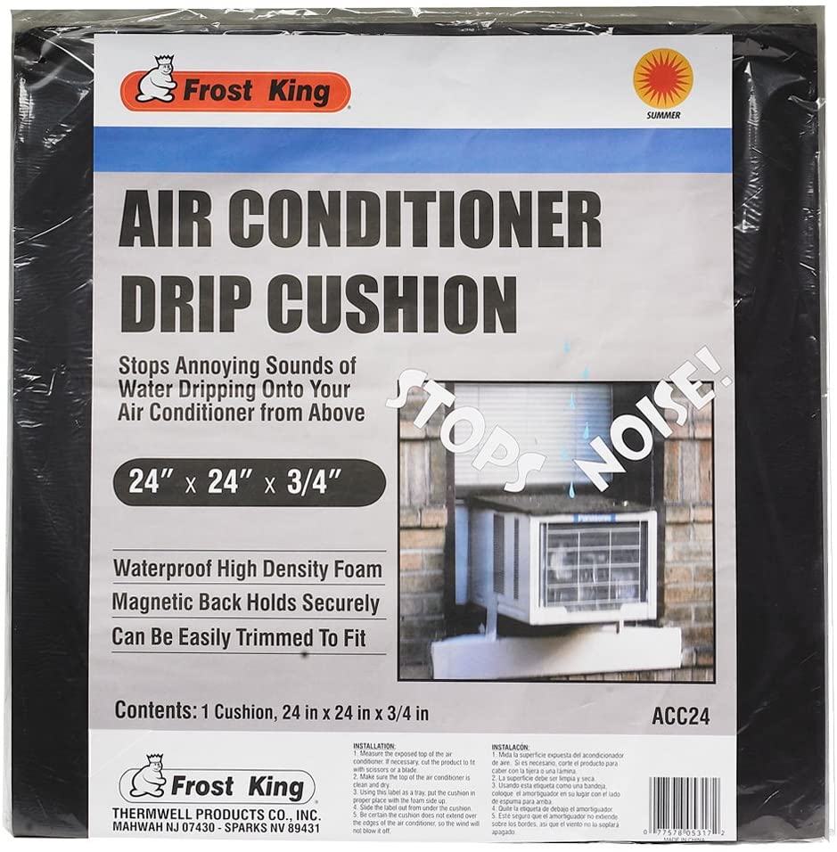 Frost King FBA_ACC24, 24” x 24” x 3/4”, Black