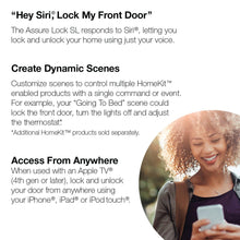 Load image into Gallery viewer, Yale Assure Lock SL - Key Free Smart Lock with Touchscreen Keypad - Works with Apple HomeKit and Siri (YRD256iM1619) in Satin Nickel