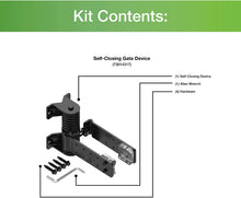 Load image into Gallery viewer, Barrette Outdoor Living 73014317 Self-Closing Device, Black
