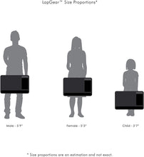 Load image into Gallery viewer, LapGear Home Office Pro Lap Desk with Wrist Rest, Mouse Pad, and Phone Holder
