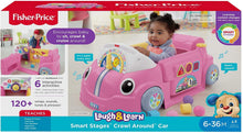 Load image into Gallery viewer, Laugh &amp; Learn Smart Stages Blue Crawl Around Car