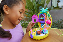 Load image into Gallery viewer, Polly Pocket Polly &amp; Lila Tropicool Pineapple Wearable Purse Compact, Multi