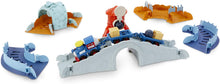 Load image into Gallery viewer, Little Tikes Slammin' Racers Runaway Railroad Set &amp; Train with Sounds