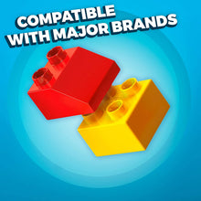 Load image into Gallery viewer, Mega Bloks Open-Ended Play Brick Box for Junior Builders: Building Toys for Creative Play (100 Pieces)