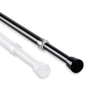 Load image into Gallery viewer, Rod Desyne 7/16" Round Spring Tension Rod 18"-28", White 18-28",