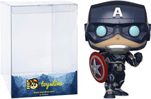 Load image into Gallery viewer, Captai n Americ a: Funk o Pop! Games Vinyl Figure Bundle with 1 Compatible &#39;ToysDiva&#39; Graphic Protector (627 - 47757 - B)