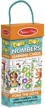 Load image into Gallery viewer, Melissa &amp; Doug Poke-A-Dot Jumbo Number Learning Cards