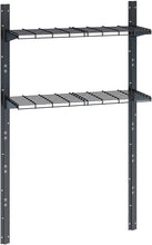 Load image into Gallery viewer, Suncast Dual Shelving Extension Kit for Sierra and Everett Sheds, Black