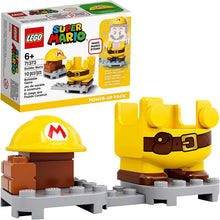 Load image into Gallery viewer, LEGO Super Mario Builder Mario Power-Up Pack 71373 Building Kit, Fun Gift for Kids to Power Up The Mario Figure in The Adventures with Mario Starter Course (71360) Playset, New 2020 (10 Pieces)
