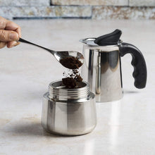 Load image into Gallery viewer, Primula Stainless Steel Stovetop Espresso Maker