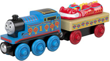 Load image into Gallery viewer, Thomas &amp; Friends Wood Thomas &amp; The Chinese Dragon Wooden Train Engine, Cargo Car, and Dragon Figure