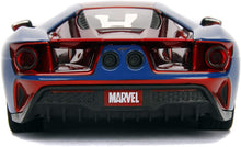 Load image into Gallery viewer, Jada Toys Marvel Captain America &amp; 2006 Ford Mustang Die-Cast Car, 1:24 Scale Vehicle with 2.75&quot; Die-Cast Collectible Figure