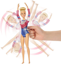 Load image into Gallery viewer, Barbie Gymnastics Playset: Barbie Doll with Twirling Feature, Balance Beam, 15+ Accessories for Ages 3 and Up