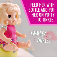 Load image into Gallery viewer, Baby Alive Potty Dance Baby: Talking Baby Doll with Blonde Hair, Potty, Rewards Chart, Undies and More, Doll That “Pees” on Her Potty, for Girls and Boys 3 Years Old And Up