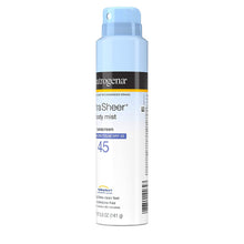 Load image into Gallery viewer, Neutrogena Ultra Sheer Spf#45 Body Mist Full Reach Spray 5 Ounce (141g))