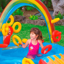 Load image into Gallery viewer, Intex Rainbow Ring Inflatable Play Center, 117&quot; X 76&quot; X 53&quot;, for Ages 2+