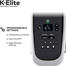 Load image into Gallery viewer, Keurig K-Elite Coffee Maker, Single Serve K-Cup Pod Coffee Brewer, With Iced Coffee Capability
