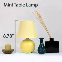 Load image into Gallery viewer, Simple Designs Home Simple Designs Mini Ceramic Globe Table Lamp