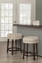 Load image into Gallery viewer, Hillsdale Krauss Swivel Bar Stool in Charcoal Gray